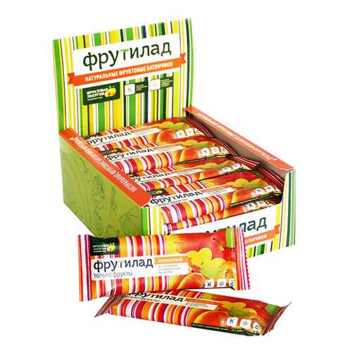 Батончик Фруктовая Энергия только фрукты фрутилад