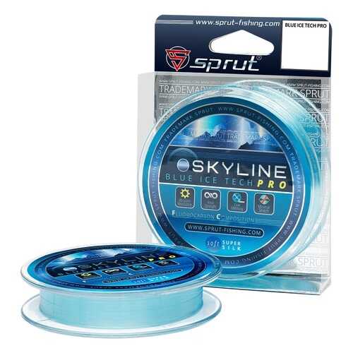 Леска SKYLINE Fluorocarbon Composition Evo Tech PRO Blue 100 м