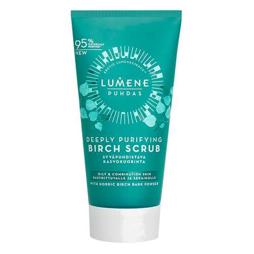 Скраб для лица Lumene Puhdas Deeply Purifying Birch Scrub 75 мл