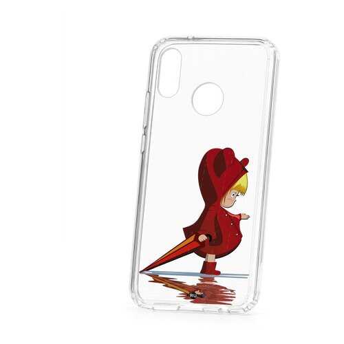 Чехол Huawei P20 Lite Kruche Print Девочка с зонтом