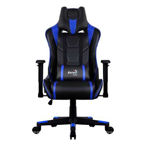 Игровое кресло AeroCool AC220 AIR, синий/черный