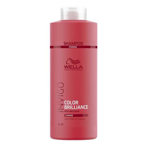 Шампунь Wella Professionals INVIGO Color Brilliance для жестких волос 1 л