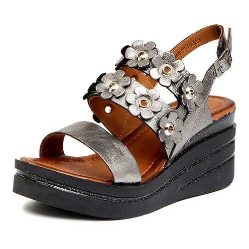 Босоножки женские Pierre Cardin 01806AT0 серебристые 40 RU