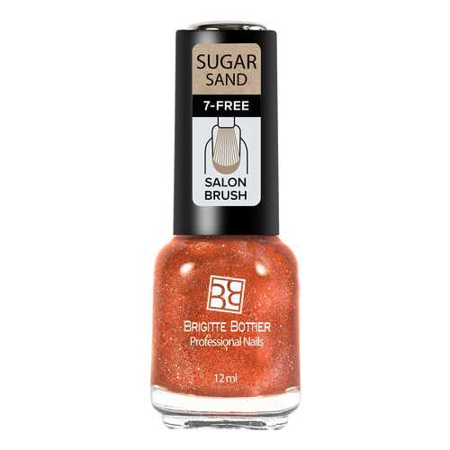 Лак Brigitte Bottier Sugar Sand тон 306 искрящийся рябиновый, 12 мл