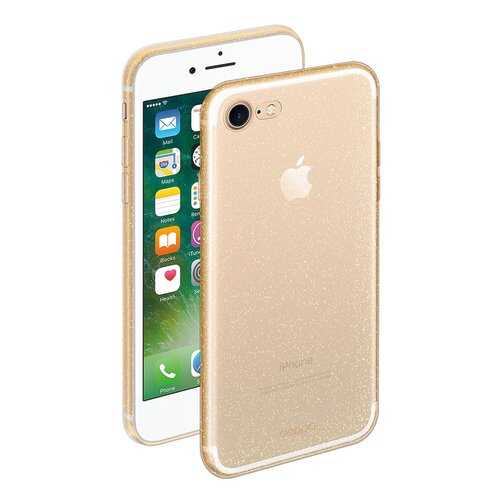 Чехол Chic Case для Apple iPhone 7, золотой, Deppa