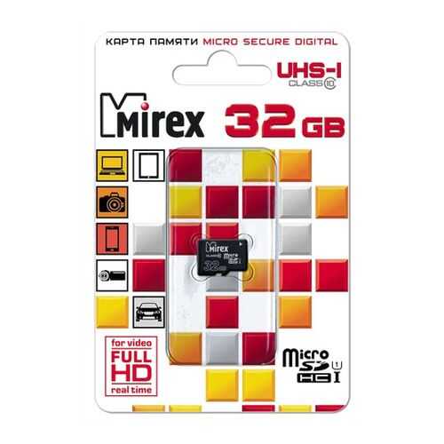 Карта памяти MIREX Micro SDHC 32GB