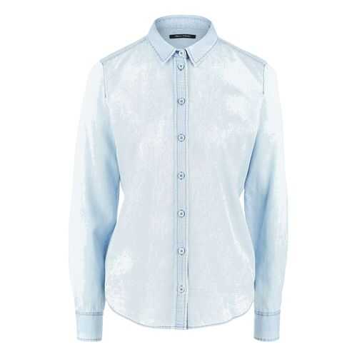 Рубашка женская Marc O’Polo 088742009/865 синяя 40 EU