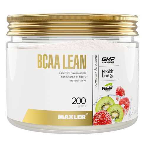Maxler BCAA Lean Vegan + Fibers 200 г клубника-киви