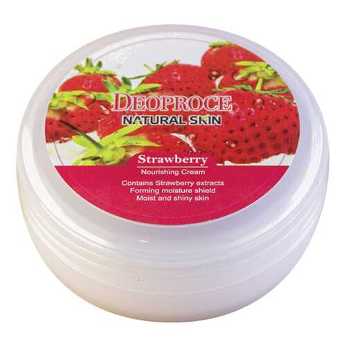 Крем для лица Deoproce Strawberry Natural Skin Nourishing Cream 100 г