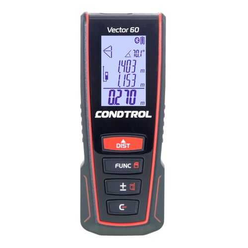 Лазерные дальномеры (рулетки) CONDTROL Vector 60 1-4-104
