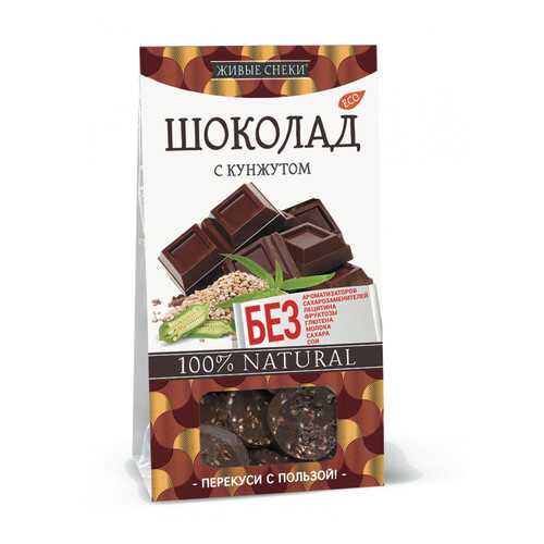 Шоколад Живые снеки с кунжутом 4*100 г