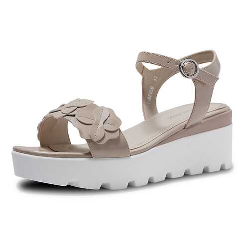 Босоножки женские T.Taccardi K0330PT-1A бежевые 35 RU