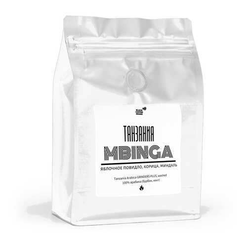 Кофе в зернах Black coffee beans Танзания Мбинга, 250 г