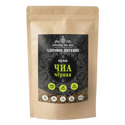 Чиа черная Продукты XXII века мука жмыховая 400 г