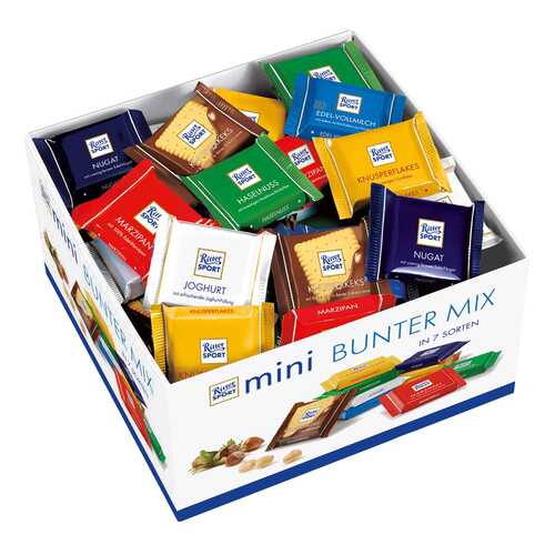 Набор мини-шоколада Ritter Sport bunter mix 1400 г