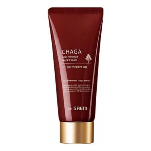 Крем антивозрастной The Saem Chaga Anti-wrinkle Neck Cream для области шеи 100 мл