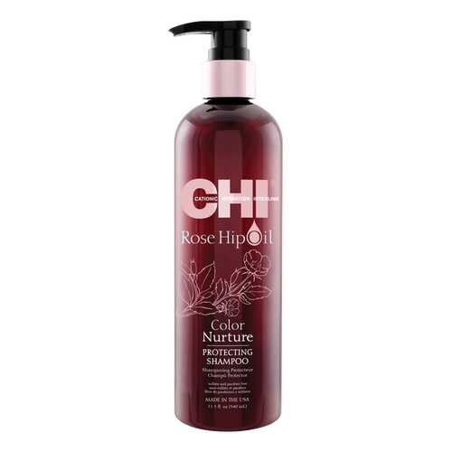 Шампунь CHI Rose Hip Oil Color Nurture Protecting 340 мл