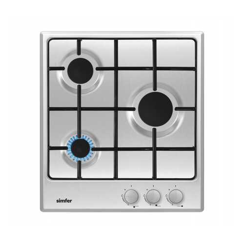 Встраиваемая газовая панель Simfer H45V30M420 Silver