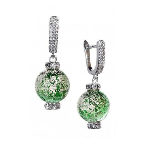 Серьги Franchesca CaDoro Medio Emerald 09030608 зеленые