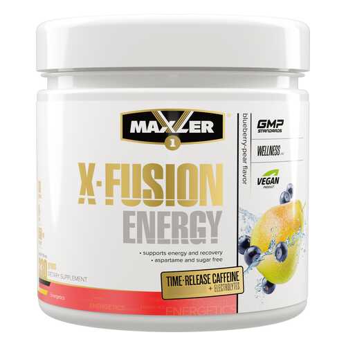 Maxler X-Fusion Energy Sugar Free, 330г (Голубика-груша)