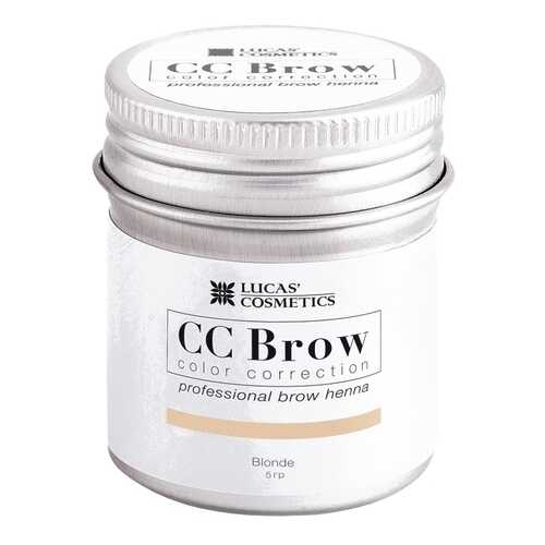 Краска для бровей Lucas' Cosmetics CC Brow Henna Blonde 5 г