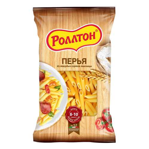 Макароны Роллтон перья 400 г
