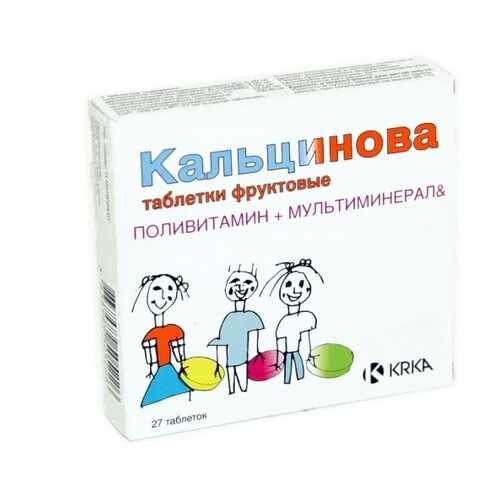 Кальцинова таблетки 27 шт.