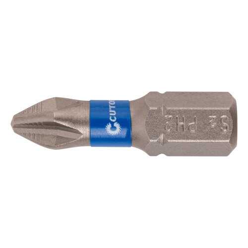 Набор стальных бит, 10 шт., CUTOP Profi, PH2, 25 мм, 83-325
