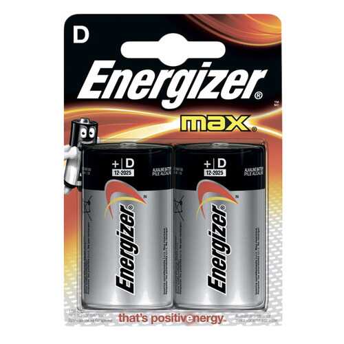 Батарейка Energizer MAX D-LR20 2 шт