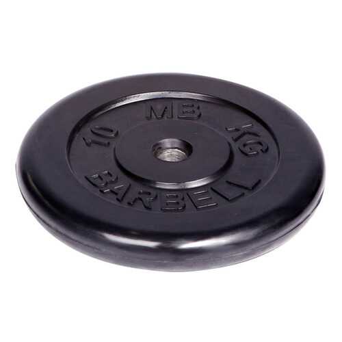 Barbell d 26 мм черный 10,0 кг