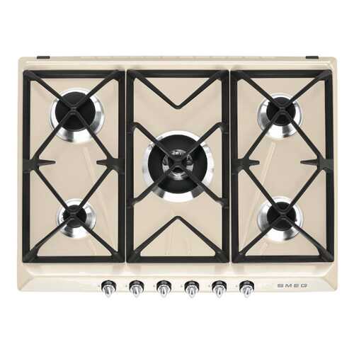 Встраиваемая варочная панель газовая Smeg SR975PGH Beige