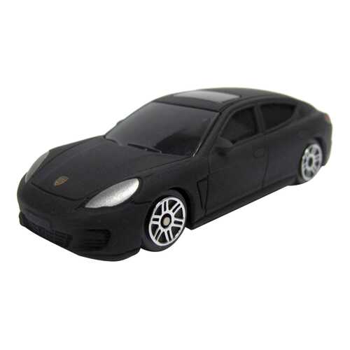 Машина металлическая Uni-Fortune 1:64 Porsche Panamera без механизмов черный матовый