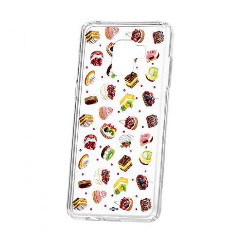 Чехол Kruche Samsung Galaxy A8+ 2018 (A730) Print Cake