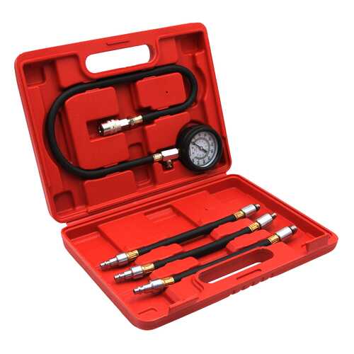 Компрессометр бензиновый с гибкими шлангами Car-tool CT-N0114