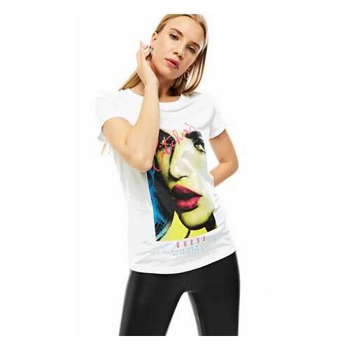 Футболка женская Guess W0YI50-JA900 белая XS