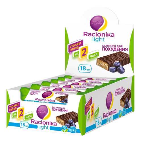 Батончик Racionika Diet 18 60 г, 18 шт., банан