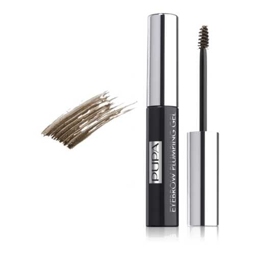 Пигментированный гель для бровей PUPA Eyebrow Plumping Gel, тон №002 Brown (40135002)