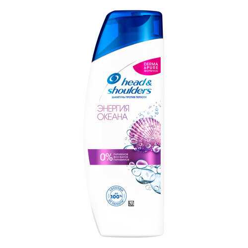 Шампунь Head & Shoulders Энергия океана для жизненной энергии волос 200 мл