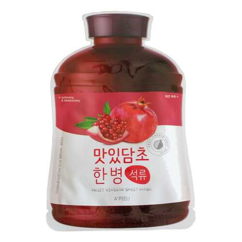 Маска для лица A'Pieu Fruit Vinegar Sheet Mask Pomegranate 20 г