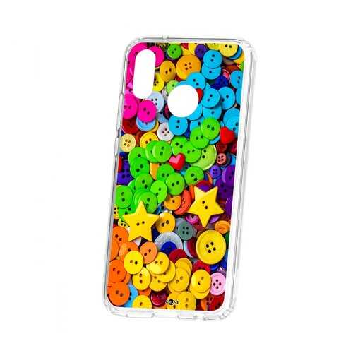 Чехол Huawei P20 Lite Kruche Print Пуговки