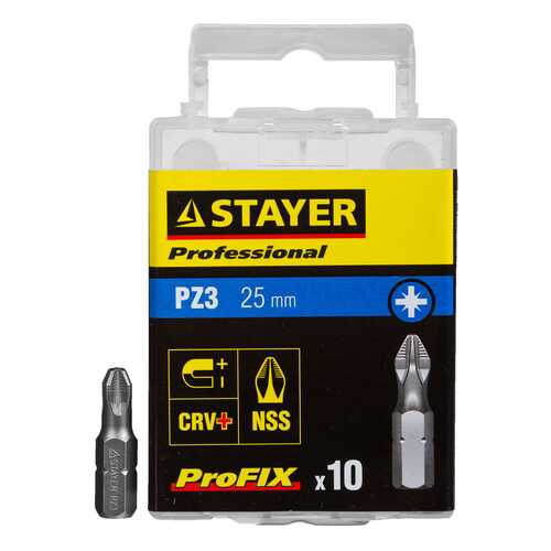 Бита PZ для шуруповерта Stayer 26221-3-25-10_z01