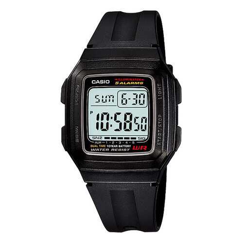 Наручные часы электронные мужские Casio Collection F-201WA-1A