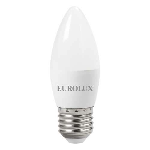 Лампа светодиодная EUROLUX LL-E-C37-6W-230-2,7K-E27