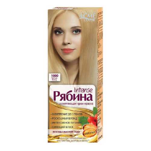 Краска для волос Acme Color Рябина Intense 1000 Чистый блонд 150 мл