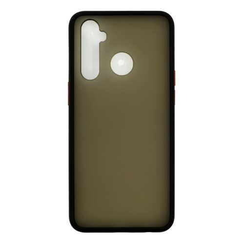 Чехол Zibelino Plastic Matte для Realme 5 Pro/ Realme Q Black