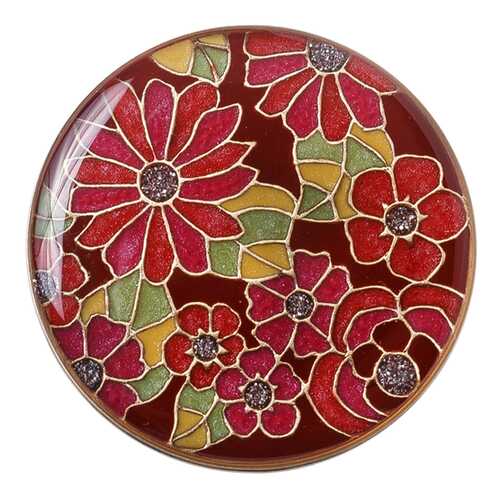 Брошь женская Clara Bijoux F75398 красная