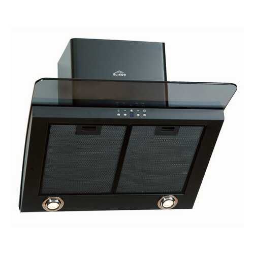 Вытяжка наклонная Elikor Аквамарин 60П-650-Э7Г Black