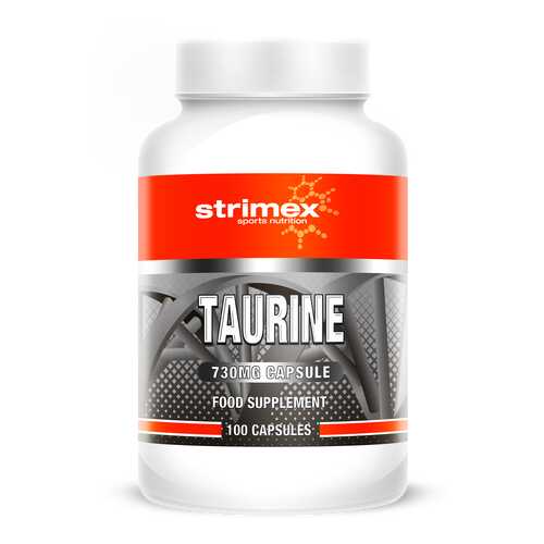 TAURINE 100 капсул Strimex
