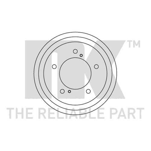 Тормозной барабан NK 255213