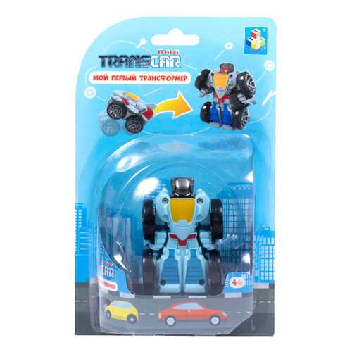 Мой первый трансформер Истребитель, серый, 6 см 1TOY